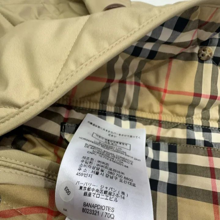 Burberry Burberry Women's Quilted Button-Up Jacket 0079 Size M / US 6-8 / IT 42-44 - 6 Thumbnail