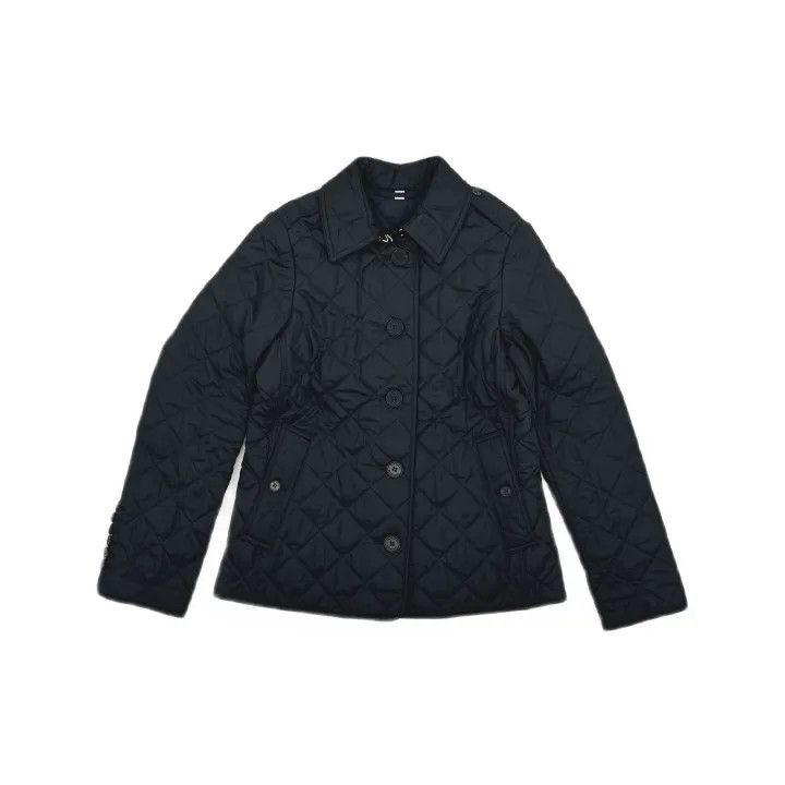 Burberry Burberry Classic Blue Quilted Cotton Jacket 0079 Size M / US 6-8 / IT 42-44 - 2 Thumbnail