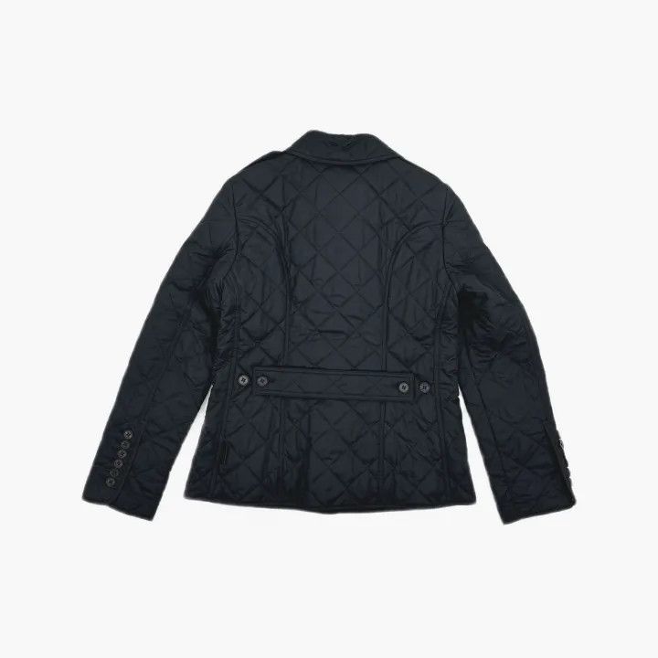 Burberry Burberry Classic Blue Quilted Cotton Jacket 0079 Size M / US 6-8 / IT 42-44 - 3 Thumbnail