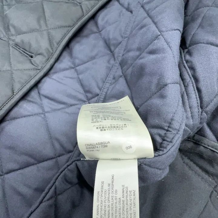 Burberry Burberry Classic Blue Quilted Cotton Jacket 0079 Size M / US 6-8 / IT 42-44 - 5 Thumbnail
