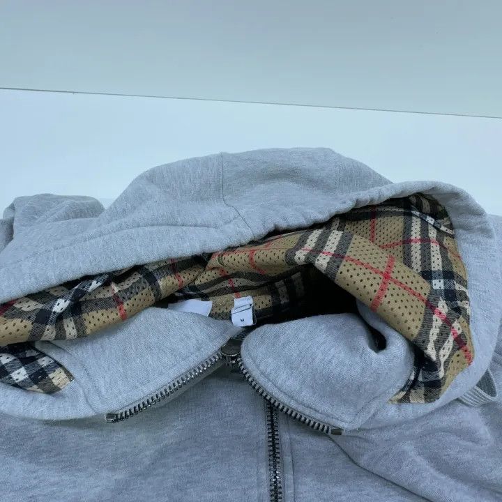 Burberry Burberry Gray Logo Hoodie for Casual Wear 0079 Size M / US 6-8 / IT 42-44 - 6 Thumbnail