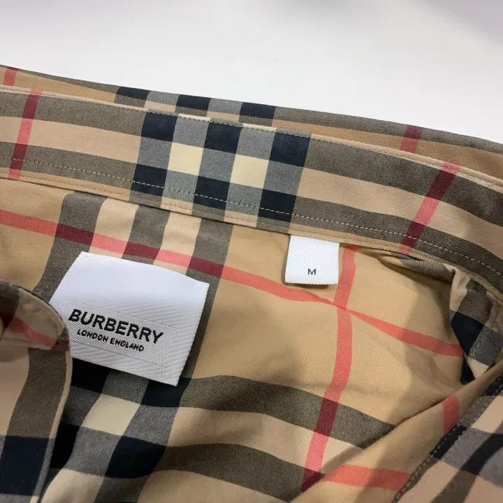 Burberry Burberry Classic Check Long Sleeve Button-Up Shirt 0079 Size M / US 6-8 / IT 42-44 - 4 Thumbnail