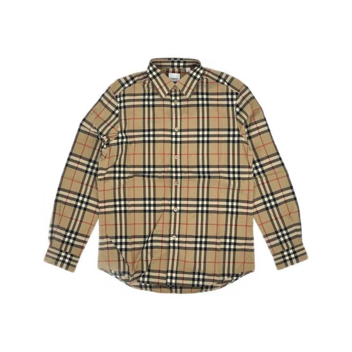 Burberry Burberry Classic Check Long Sleeve Button-Up Shirt 0079 Size M / US 6-8 / IT 42-44 - 2 Thumbnail