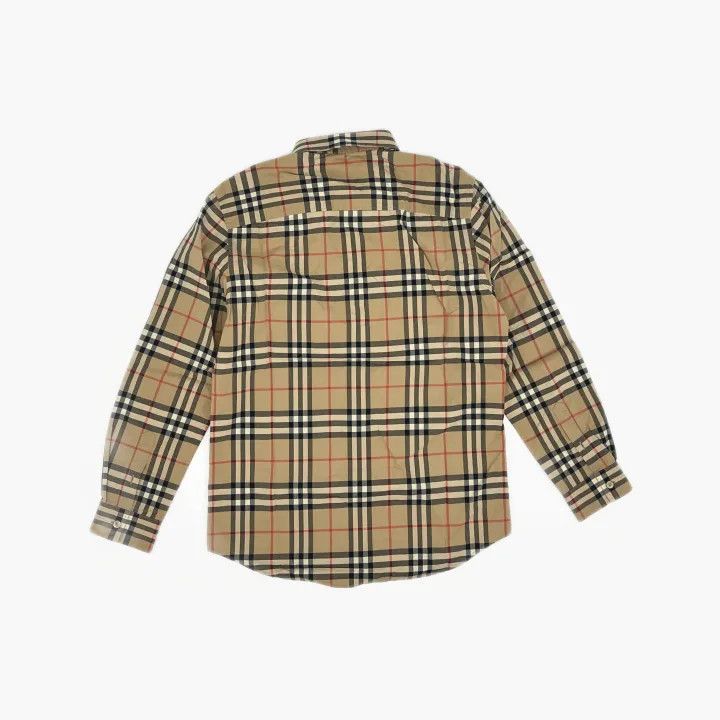 Burberry Burberry Classic Check Long Sleeve Button-Up Shirt 0079 Size M / US 6-8 / IT 42-44 - 3 Thumbnail