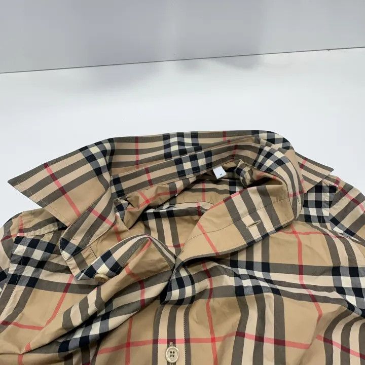Burberry Burberry Classic Check Long Sleeve Button-Up Shirt 0079 Size M / US 6-8 / IT 42-44 - 6 Thumbnail