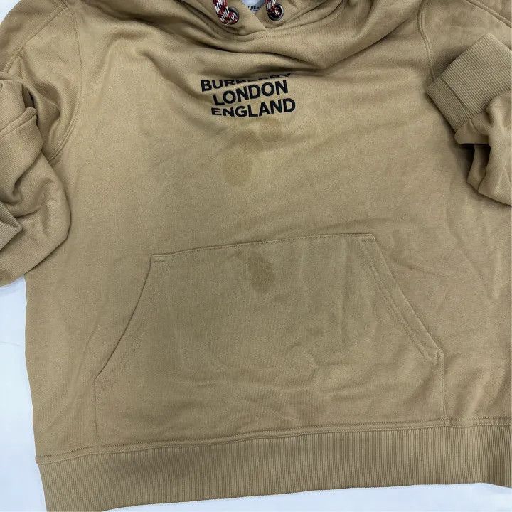 Burberry Burberry Letter Print Hooded Long Sleeve Sweatshirt 0079 Size M / US 6-8 / IT 42-44 - 4 Thumbnail
