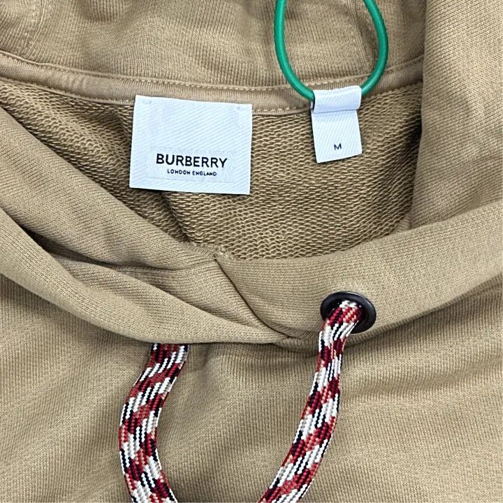 Burberry Burberry Letter Print Hooded Long Sleeve Sweatshirt 0079 Size M / US 6-8 / IT 42-44 - 2 Thumbnail