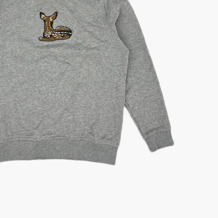 Burberry Burberry Gray Deer Graphic Sweatshirt for Women 0079 Size M / US 6-8 / IT 42-44 - 6 Thumbnail