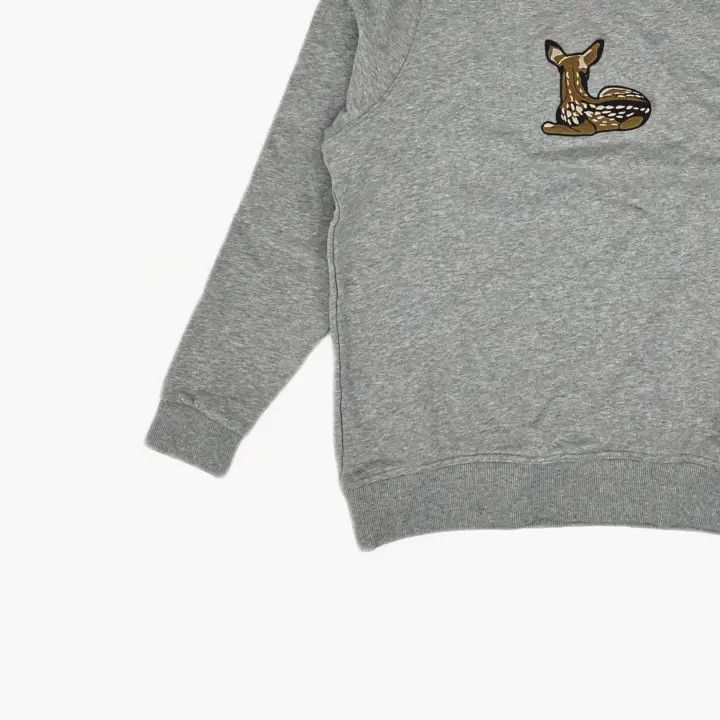 Burberry Burberry Gray Deer Graphic Sweatshirt for Women 0079 Size M / US 6-8 / IT 42-44 - 5 Thumbnail
