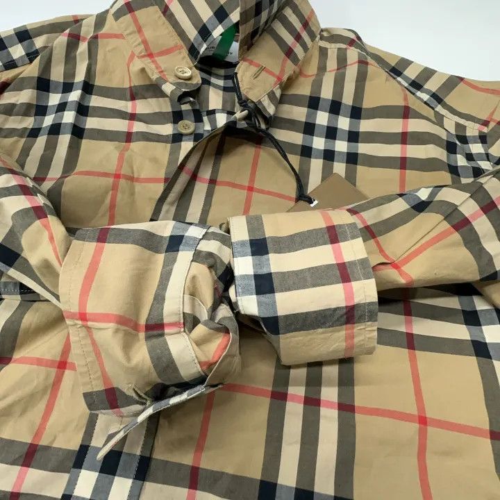 Burberry Burberry Classic Check Long Sleeve Button-Up Shirt 0079 Size M / US 6-8 / IT 42-44 - 10 Thumbnail