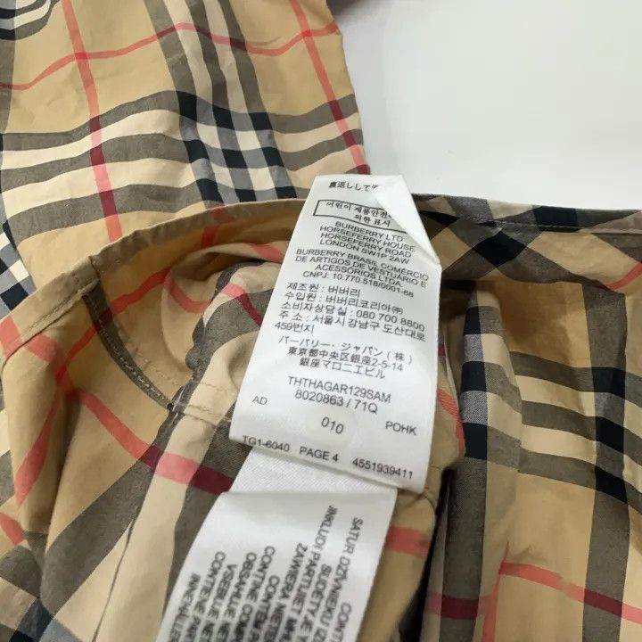 Burberry Burberry Classic Check Long Sleeve Button-Up Shirt 0079 Size M / US 6-8 / IT 42-44 - 6 Thumbnail