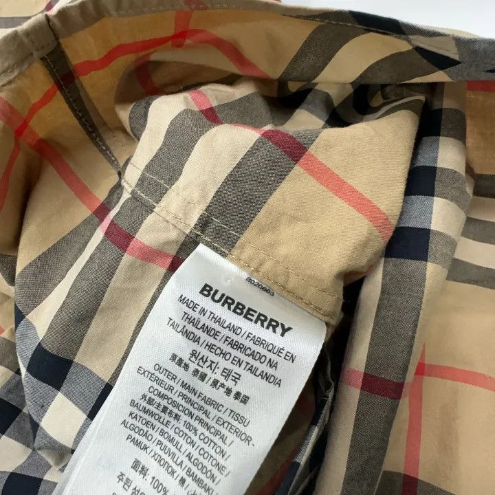 Burberry Burberry Classic Check Long Sleeve Button-Up Shirt 0079 Size M / US 6-8 / IT 42-44 - 7 Thumbnail
