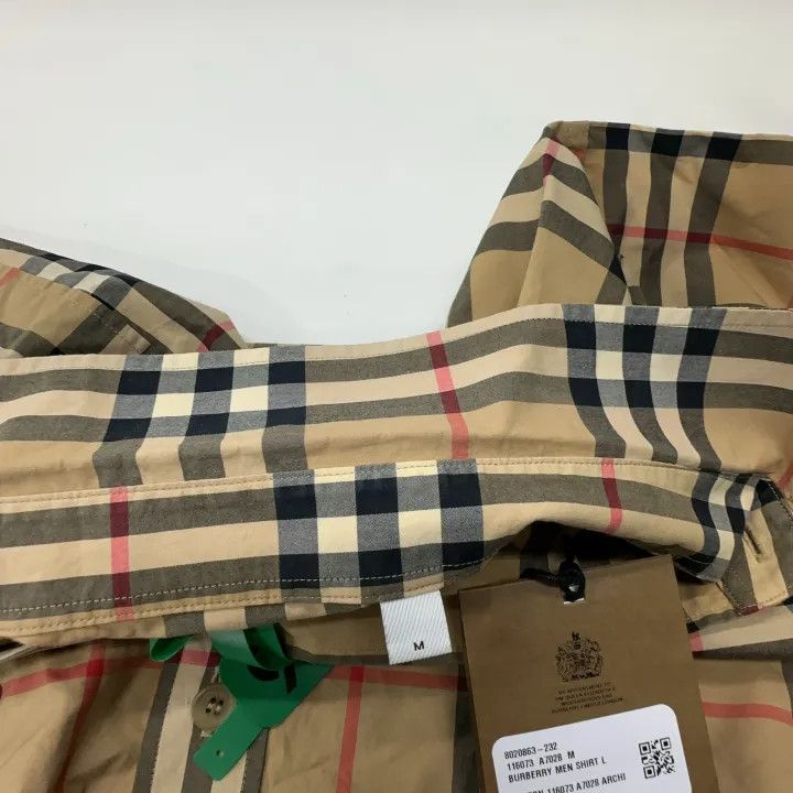 Burberry Burberry Classic Check Long Sleeve Button-Up Shirt 0079 Size M / US 6-8 / IT 42-44 - 9 Thumbnail