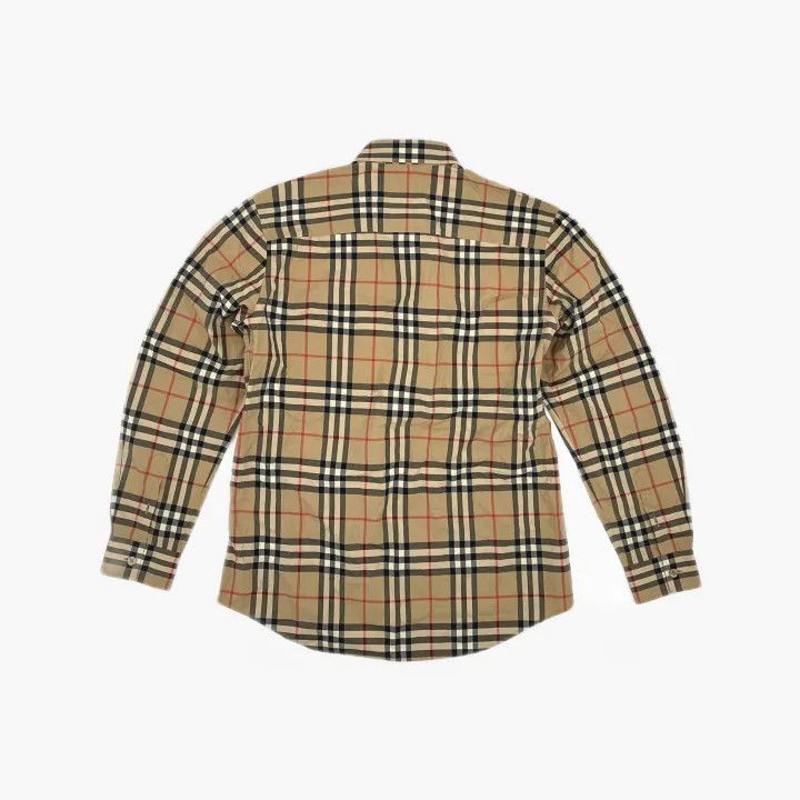 Burberry Burberry Classic Check Long Sleeve Button-Up Shirt 0079 Size M / US 6-8 / IT 42-44 - 3 Thumbnail
