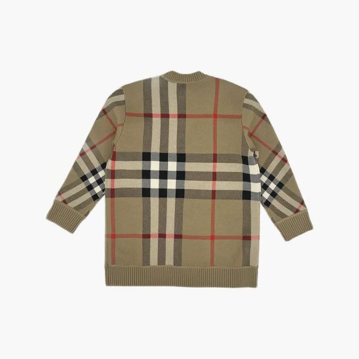 Burberry Burberry Wool Knit Sweater in Classic Beige 0079 Size S / US 4 / IT 40 - 3 Thumbnail