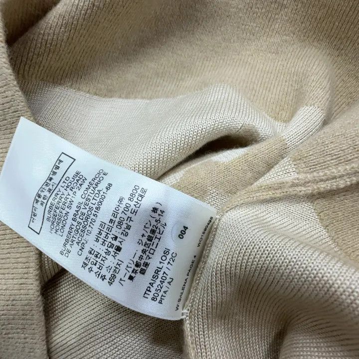 Burberry Burberry Logo Oversized Knit Cardigan for Women 0079 Size S / US 4 / IT 40 - 5 Thumbnail