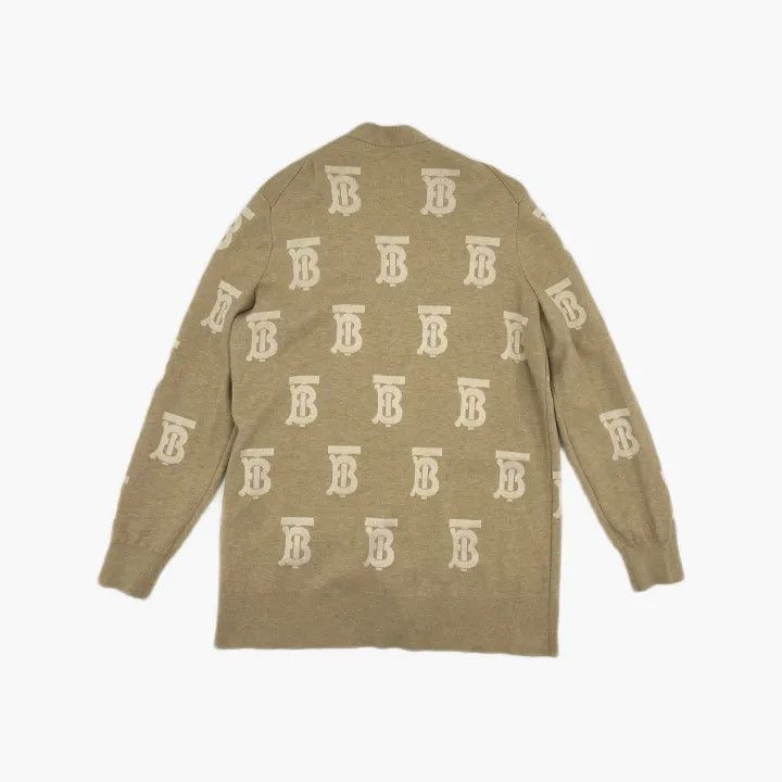 Burberry Burberry Logo Oversized Knit Cardigan for Women 0079 Size S / US 4 / IT 40 - 3 Thumbnail