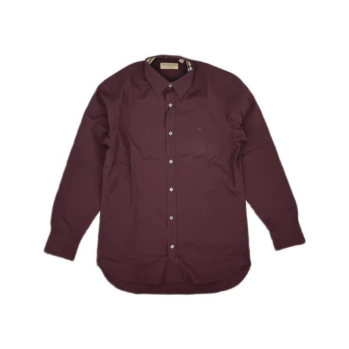 Burberry Burberry Classic Long Sleeve Button-Up Shirt 0079 Size S / US 4 / IT 40 - 2 Thumbnail