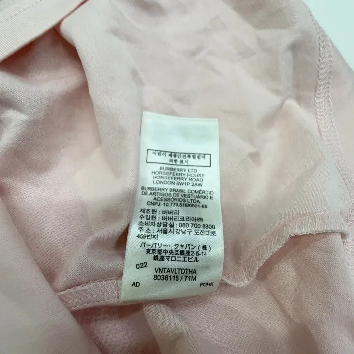 Burberry Burberry Logo Printed Oversized T-Shirt for Women 0079 Size S / US 4 / IT 40 - 10 Thumbnail