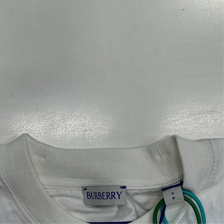 Burberry Burberry Logo Print Short Sleeve T-Shirt 0079 Size S / US 4 / IT 40 - 3 Thumbnail