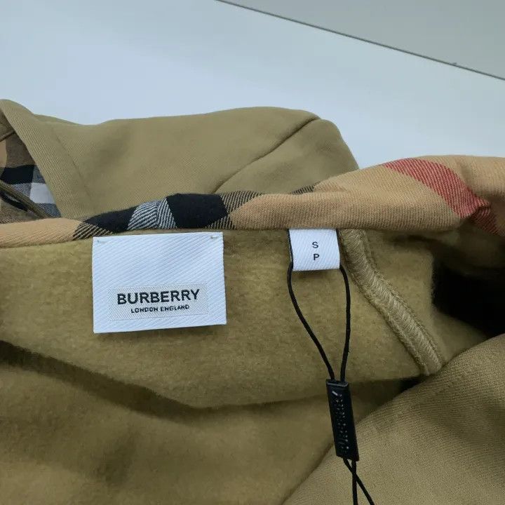Burberry Burberry FW22 Embroidered Logo Zip Hoodie 0079 Size S / US 4 / IT 40 - 4 Thumbnail