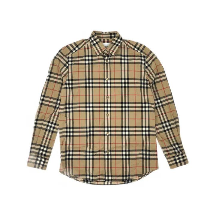 Burberry Burberry Classic Plaid Long Sleeve Shirt 0079 Size S / US 4 / IT 40 - 2 Thumbnail