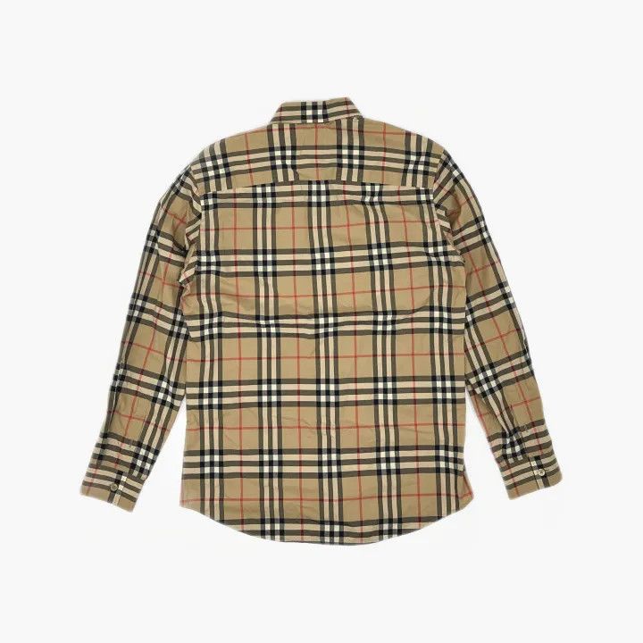 Burberry Burberry Classic Plaid Long Sleeve Shirt 0079 Size S / US 4 / IT 40 - 3 Thumbnail