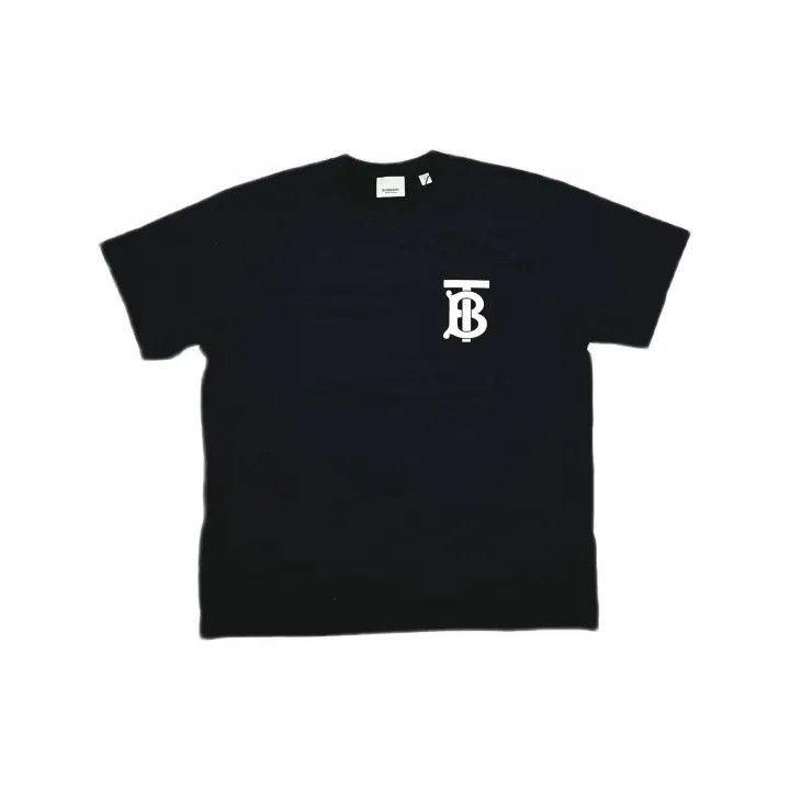 Burberry Burberry Monogram Motif Oversized T-shirt 0079 Size S / US 4 / IT 40 - 2 Thumbnail
