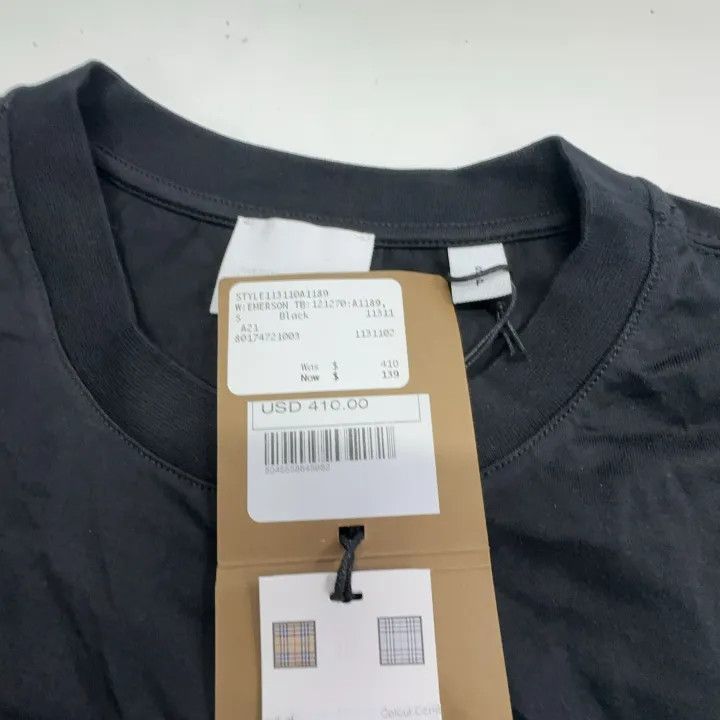 Burberry Burberry Monogram Motif Oversized T-shirt 0079 Size S / US 4 / IT 40 - 5 Thumbnail