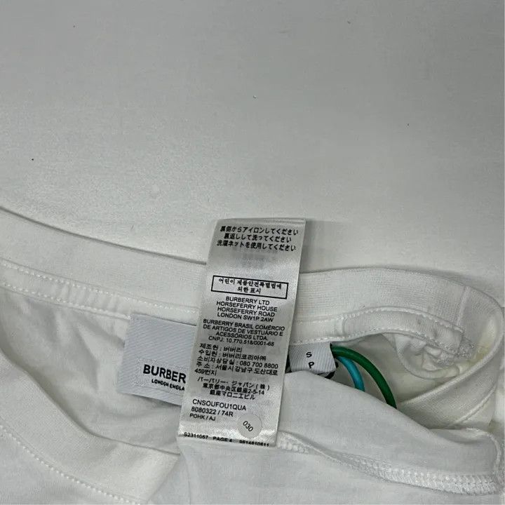 Burberry Burberry Checked Pocket Tee for Women 0079 Size S / US 4 / IT 40 - 3 Thumbnail