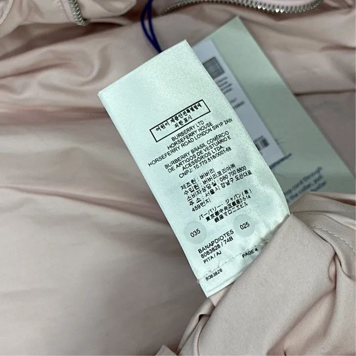 Burberry Burberry Pink Hooded Zip Jacket for Women 0079 Size S / US 4 / IT 40 - 4 Thumbnail