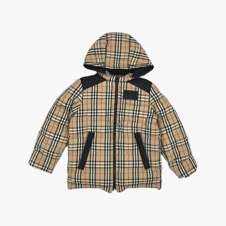 Burberry Burberry Reversible Check Pattern Down Jacket 0079 Size S / US 4 / IT 40 - 4 Thumbnail