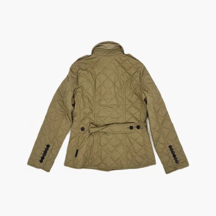 Burberry Burberry Beige Quilted Collar Button Jacket 0079 Size S / US 4 / IT 40 - 3 Thumbnail