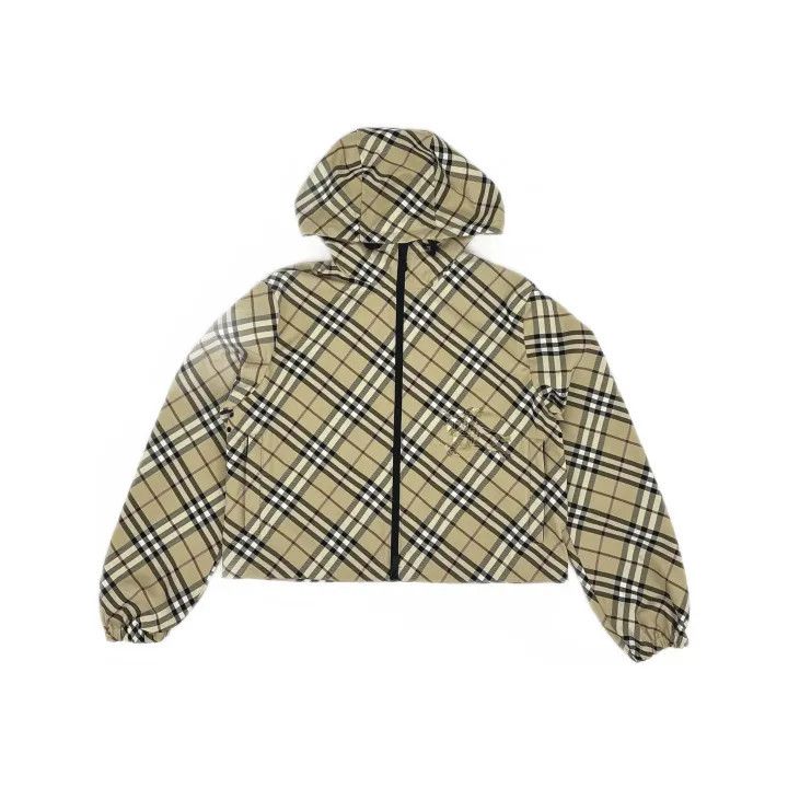 Burberry Burberry Plaid Print Zip-Up Hoodie Jacket 0079 Size S / US 4 / IT 40 - 2 Thumbnail