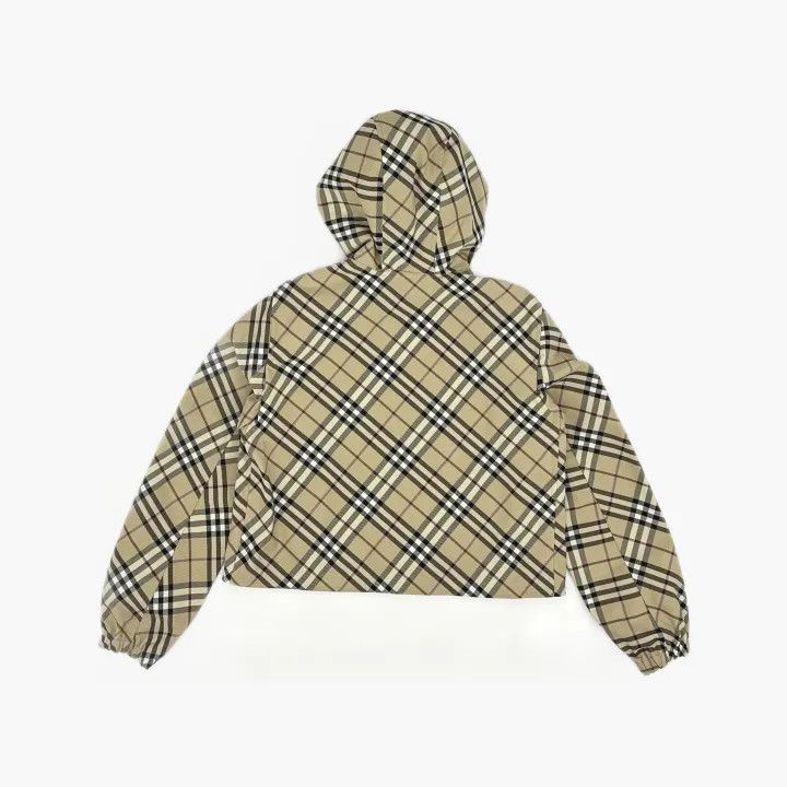 Burberry Burberry Plaid Print Zip-Up Hoodie Jacket 0079 Size S / US 4 / IT 40 - 3 Thumbnail