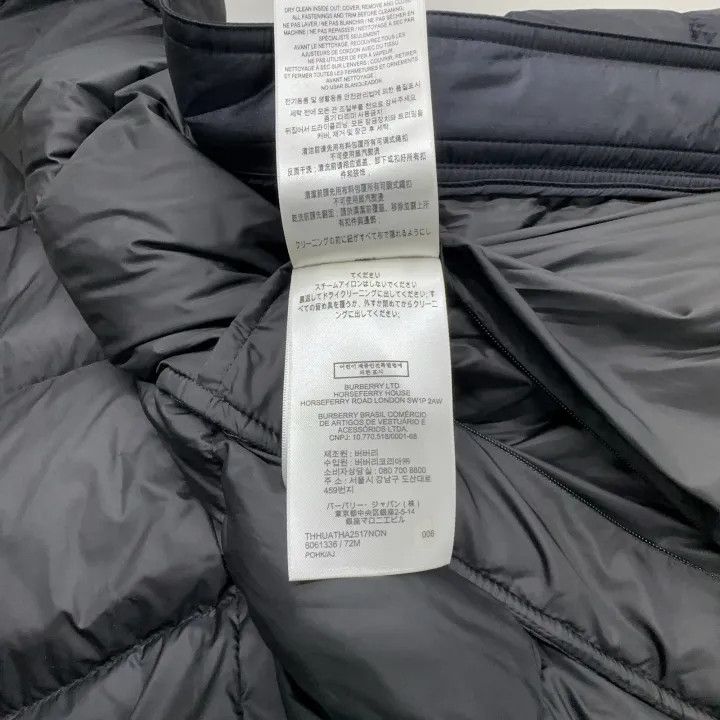 Burberry Burberry Hooded Puffer Jacket with Logo Patch 0079 Size S / US 4 / IT 40 - 4 Thumbnail
