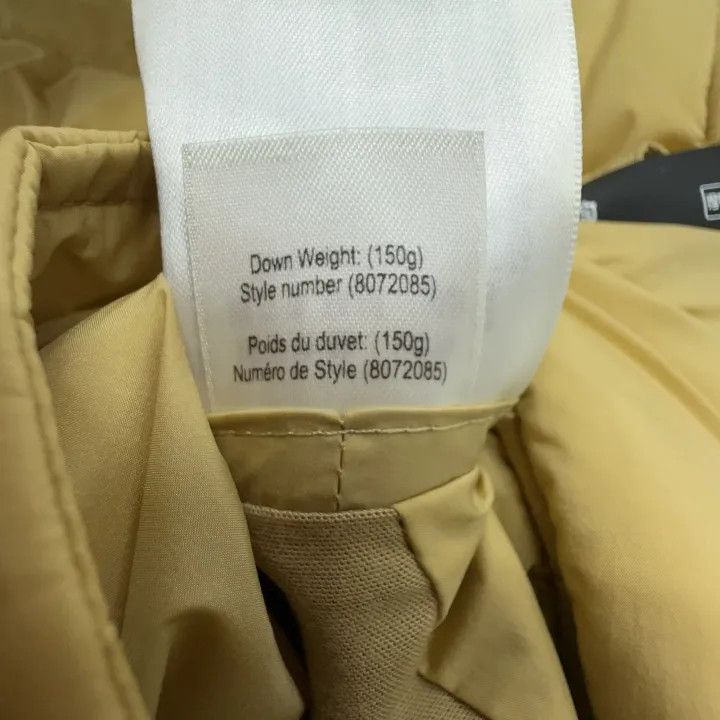Burberry Burberry Yellow Long Double-Breasted Down Coat 0079 Size S / US 4 / IT 40 - 2 Thumbnail