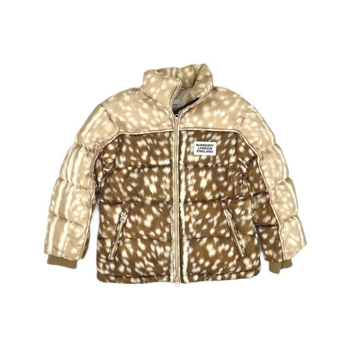 Burberry Burberry Barwick Deer Print Down Jacket for Women 0079 Size S / US 4 / IT 40 - 2 Thumbnail