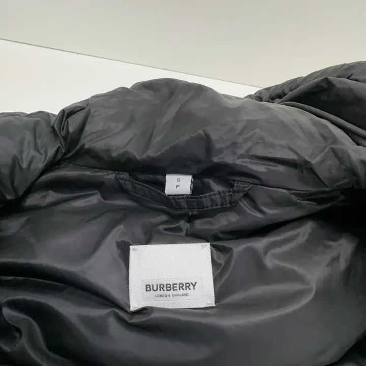Burberry Burberry Black Logo Puffer Jacket for Women 0079 Size S / US 4 / IT 40 - 5 Thumbnail