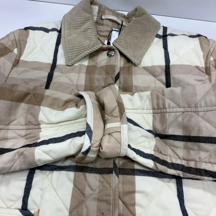 Burberry Burberry Plaid Button-Up Cotton Jacket 0079 Size S / US 4 / IT 40 - 10 Thumbnail