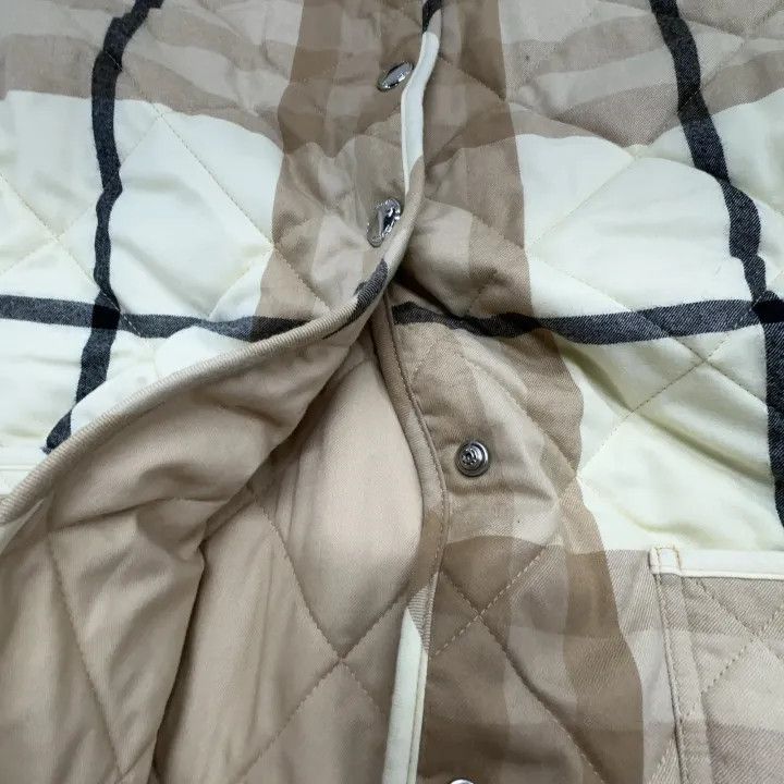 Burberry Burberry Plaid Button-Up Cotton Jacket 0079 Size S / US 4 / IT 40 - 7 Thumbnail