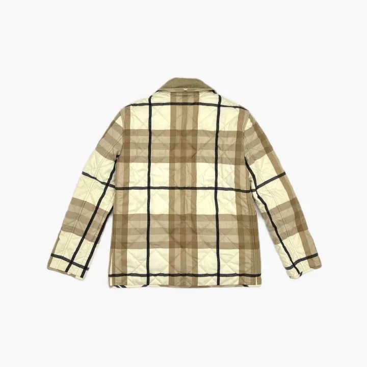 Burberry Burberry Plaid Button-Up Cotton Jacket 0079 Size S / US 4 / IT 40 - 3 Thumbnail