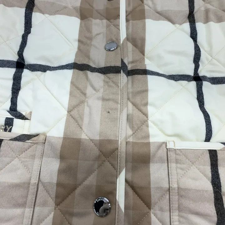 Burberry Burberry Plaid Button-Up Cotton Jacket 0079 Size S / US 4 / IT 40 - 6 Thumbnail