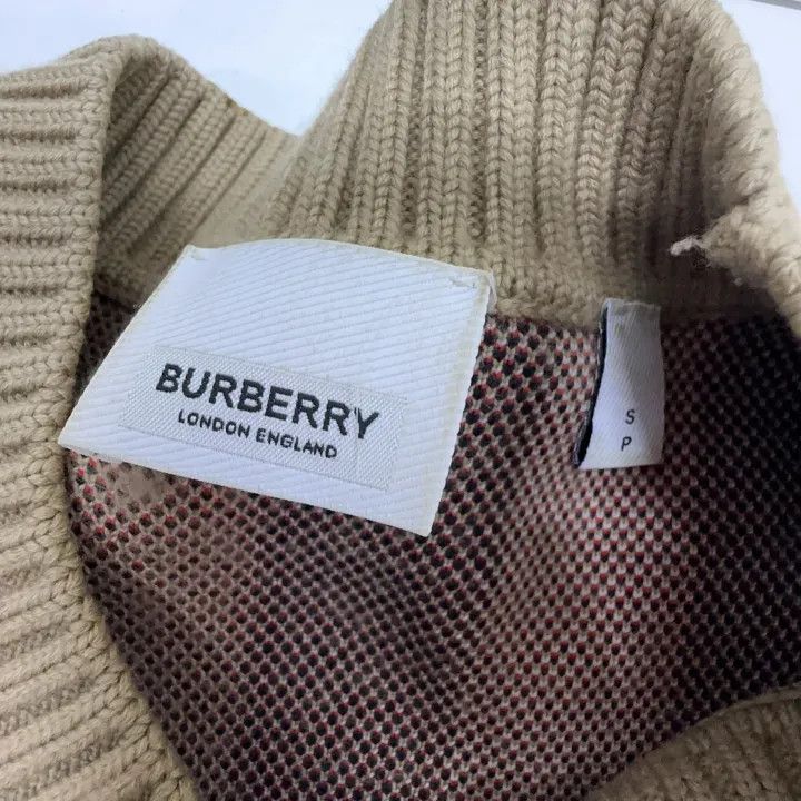 Burberry Burberry Check Pattern Wool Sweater for Women 0079 Size S / US 4 / IT 40 - 5 Thumbnail