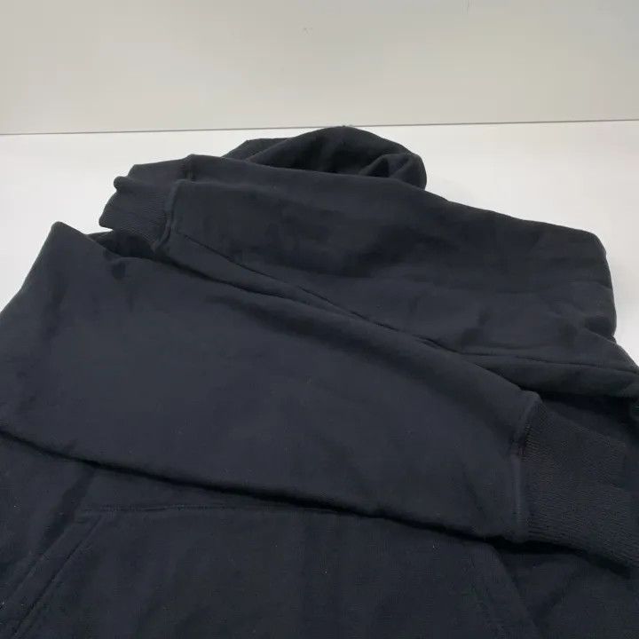 Burberry Burberry Black Logo Print Hooded Sweatshirt 0079 Size S / US 4 / IT 40 - 8 Thumbnail