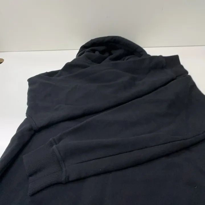 Burberry Burberry Black Logo Print Hooded Sweatshirt 0079 Size S / US 4 / IT 40 - 9 Thumbnail