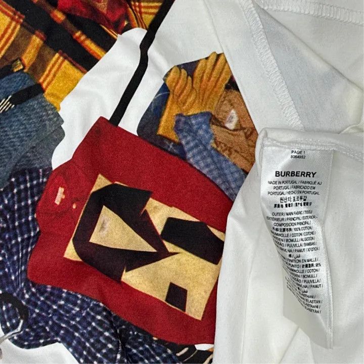 Burberry Burberry FW22 Equestrian Print Loose Tee 0079 Size S / US 4 / IT 40 - 3 Thumbnail