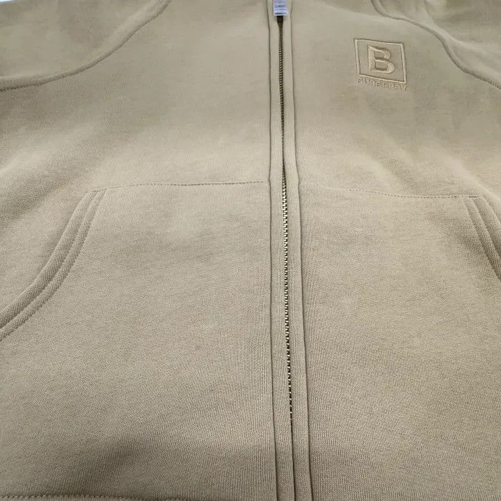 Burberry Burberry FW22 Logo Embroidered Hooded Sweatshirt 0079 Size S / US 4 / IT 40 - 7 Thumbnail