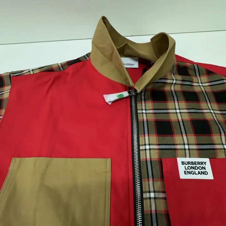 Burberry Burberry Casual Patchwork Long Sleeve Shirt 0079 Size S / US 4 / IT 40 - 7 Thumbnail