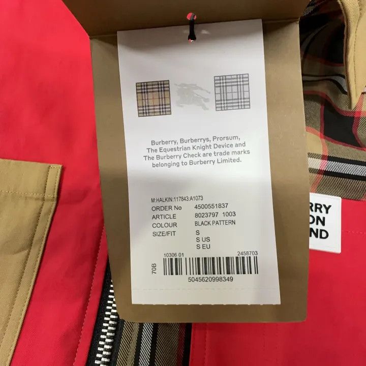 Burberry Burberry Casual Patchwork Long Sleeve Shirt 0079 Size S / US 4 / IT 40 - 4 Thumbnail